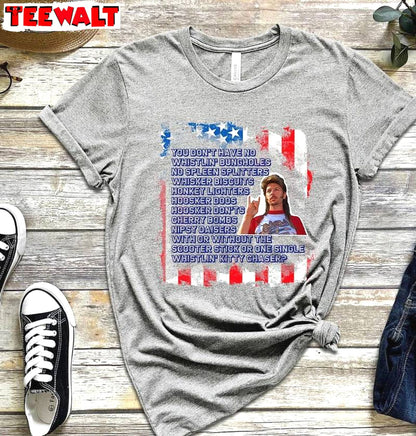 Must Have 4th Of July Bleached Unisex T Shirt, Vintage Joe Dirt 4th Of July