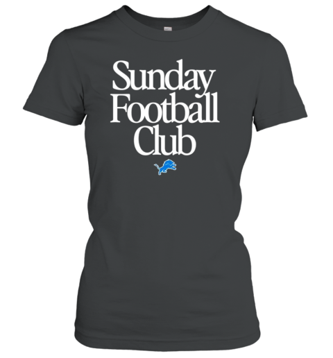 Discover the hottest Detroit Lions Sunday Football Club T-Shirt