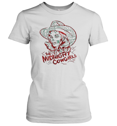 Cowgirl Skull The Midnight Cowgirls T-Shirt