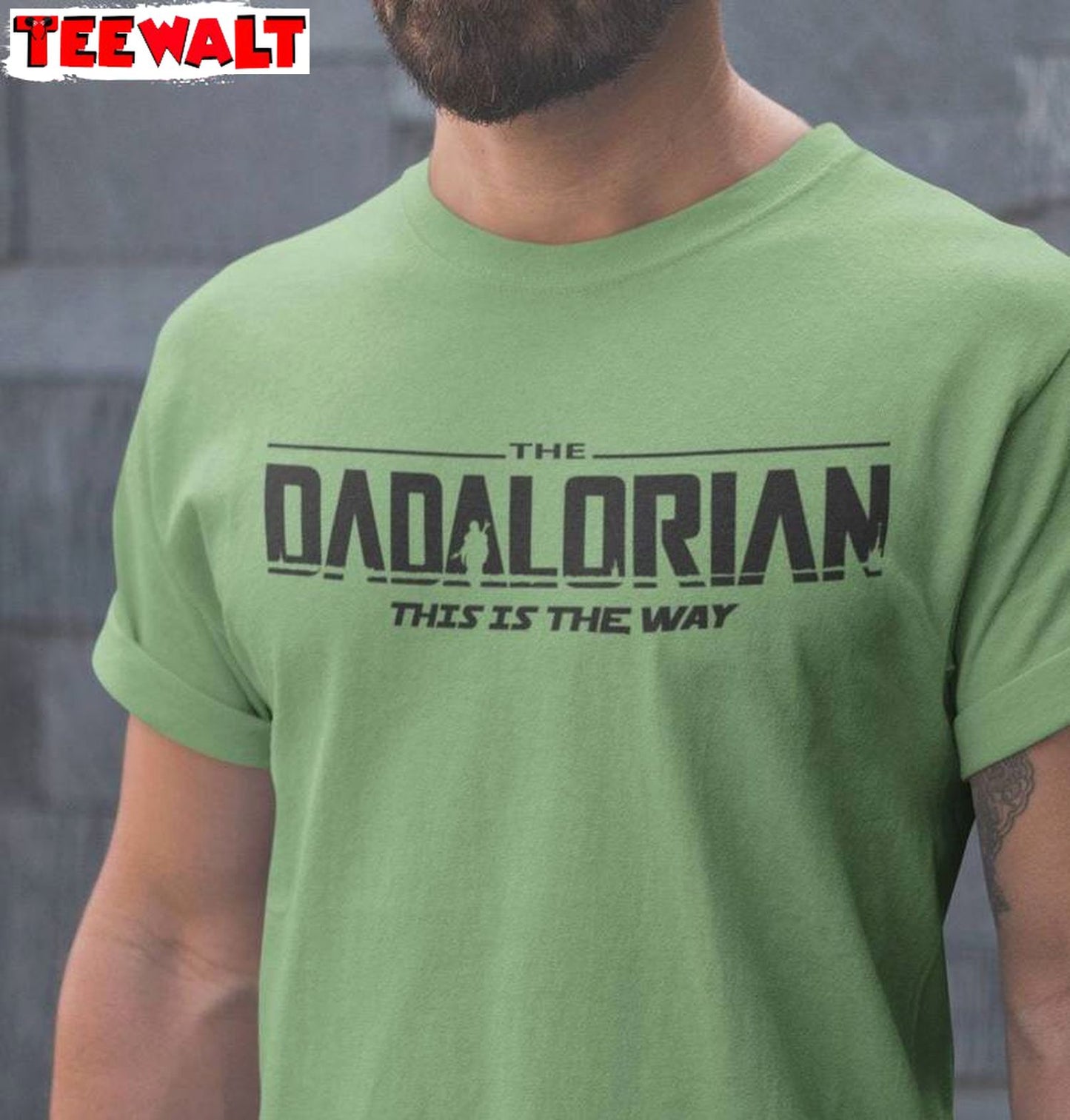 Limited The Dadalorian Shirt, Must Have Dad Unisex T Shirt Crewneck