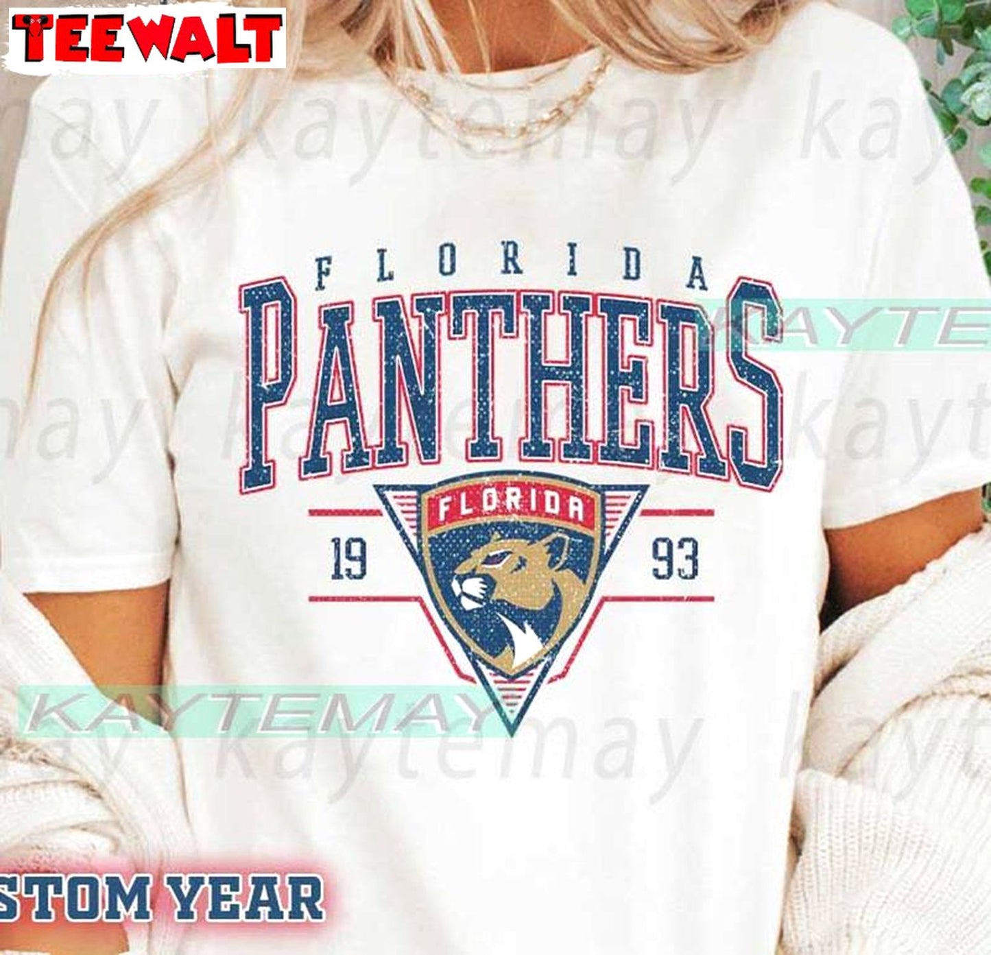 Limited Florida Panthers Shirt, New Rare Florida Crewneck Long Sleeve