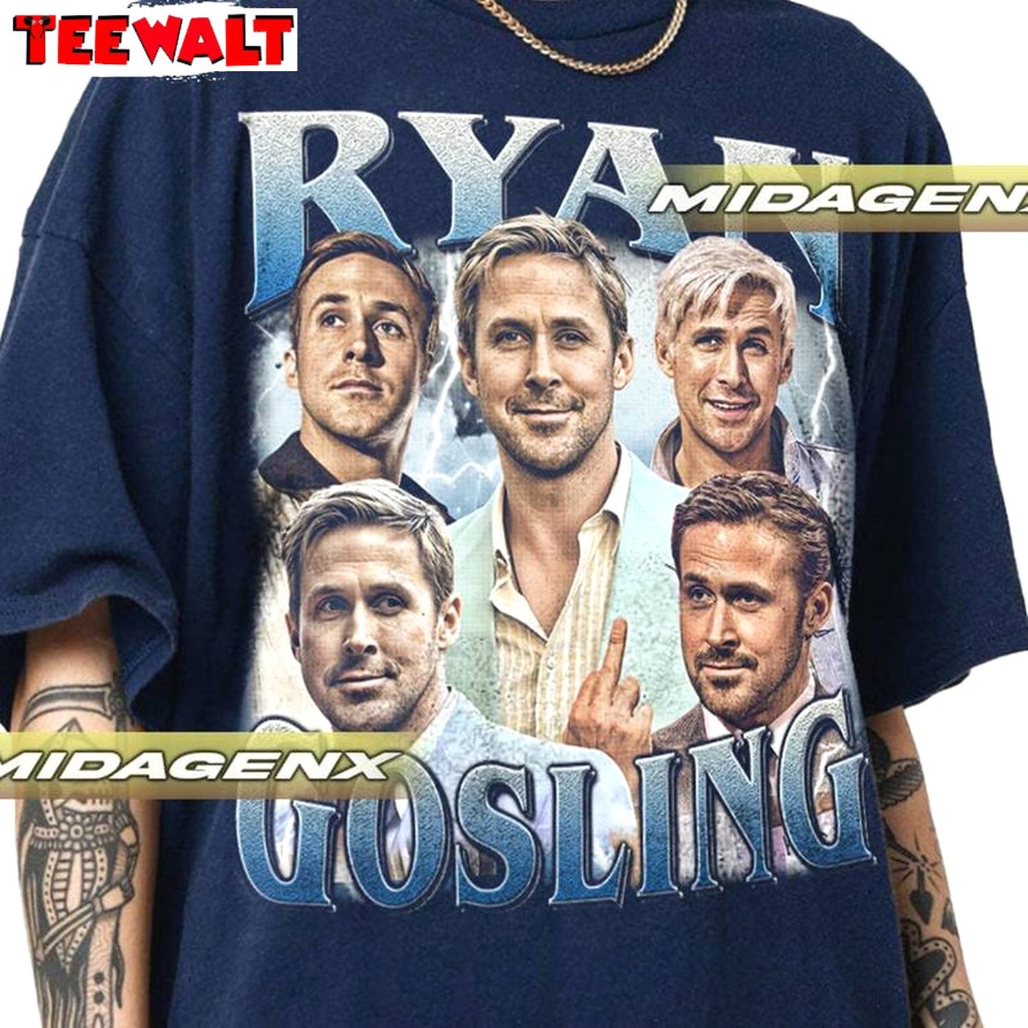 Vintage Ryan Gosling Shirt, Super Fresh New Arrivals Unisex Hoodie Crewneck