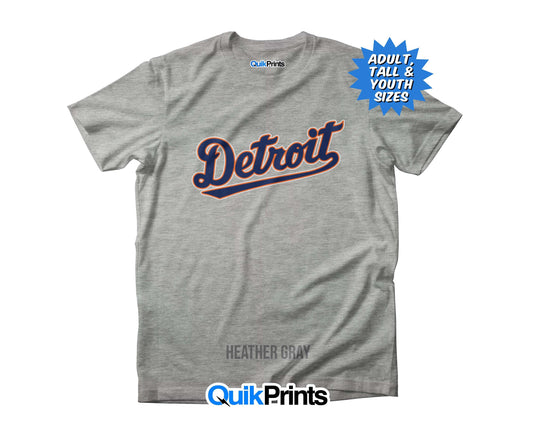 Detroit Baseball T-Shirts