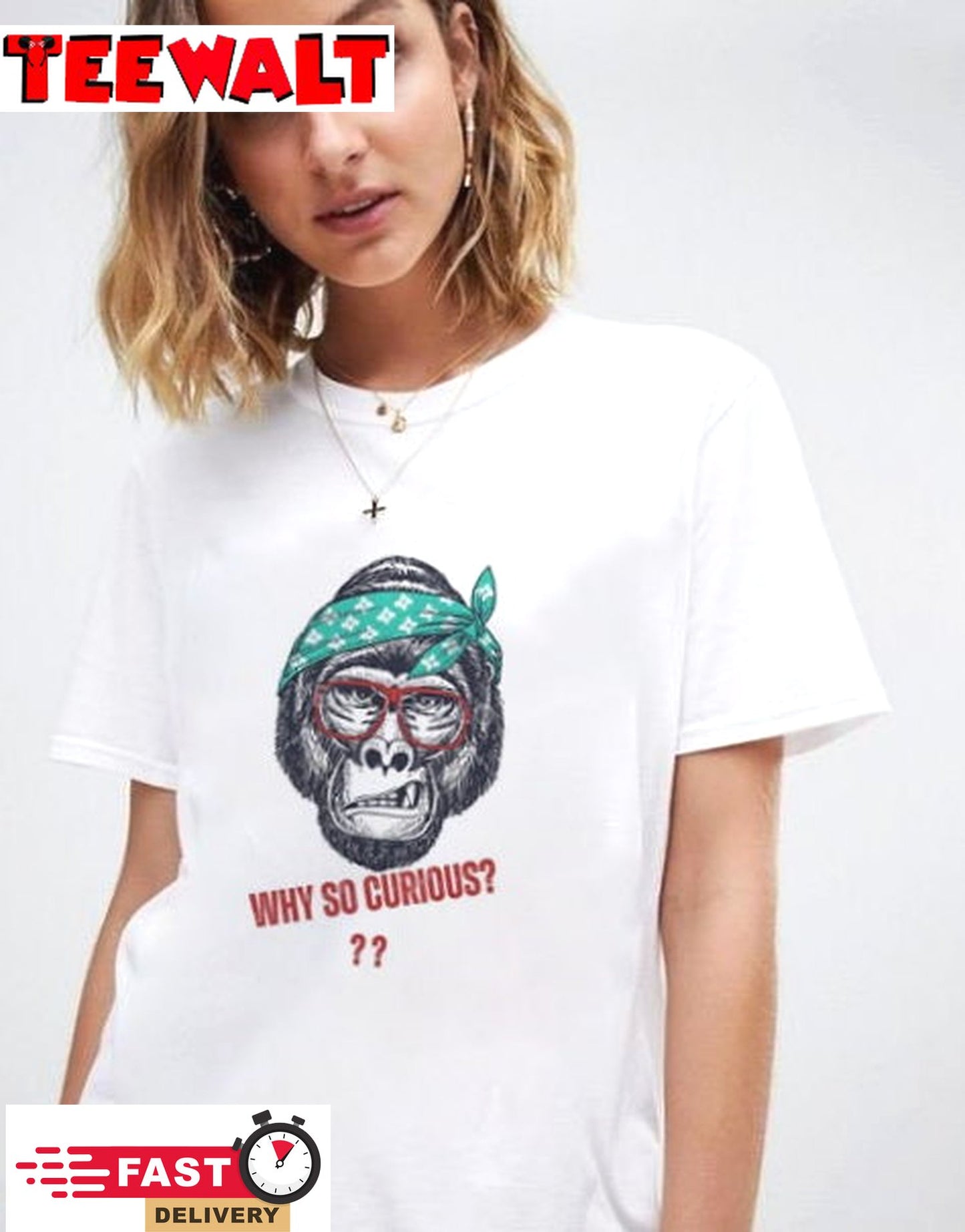 Monkey Why So Curious Sweatshirt