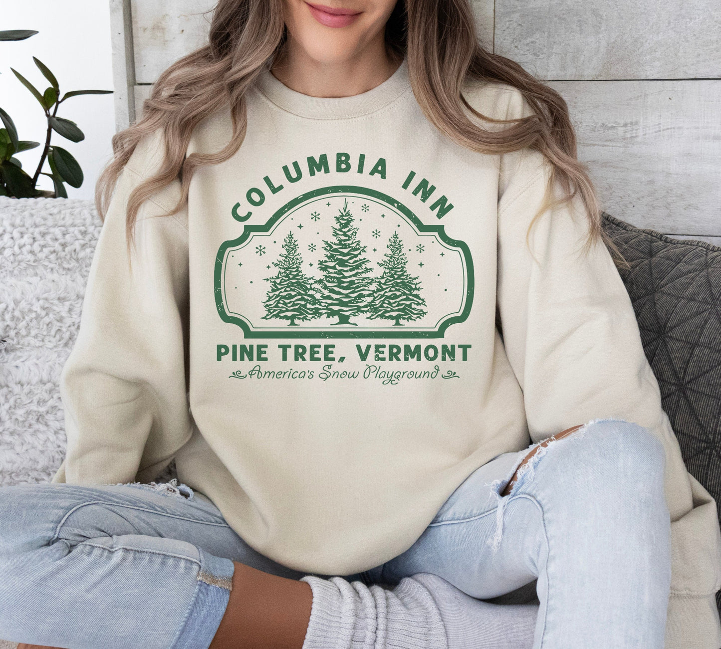 Columbia Inn Vermont Christmas Sweatshirt