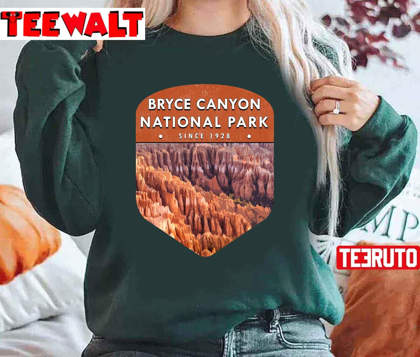 Bryce Canyon National Park Vintage Unisex Hoodie