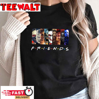 Halloween Horror Movie Characters T Shirt For Fan