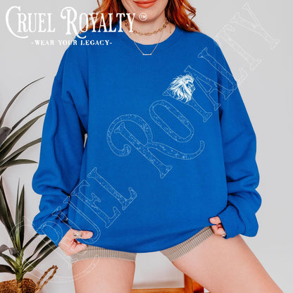 Detroit Football Crewneck Sweatshirt - Trendy Game Day Gift