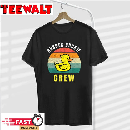 Rubber Duckie Crew T-Shirt - Funny Rubber Duck T-Shirt