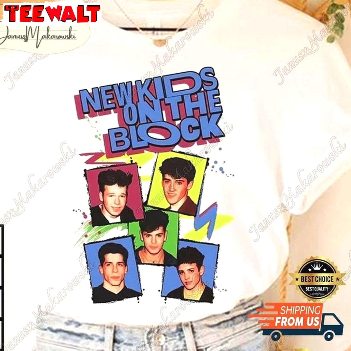 Classic Rock Concert Sweatshirt , Must Have New Kids On The Block