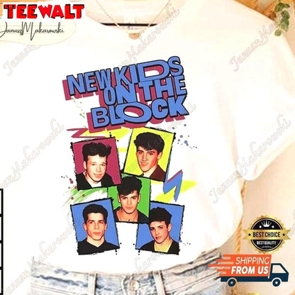 Classic Rock Concert Sweatshirt , Must Have New Kids On The Block