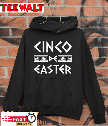 Cinco De Easter Funny Cinco De Mayo Orthodox Greek Easter T-Shirt