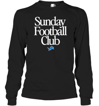 Discover the hottest Detroit Lions Sunday Football Club T-Shirt