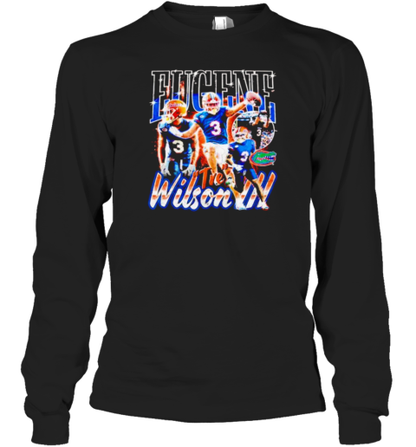 Eugene Wilson III Florida Gators Football Retro Graphic T-Shirt