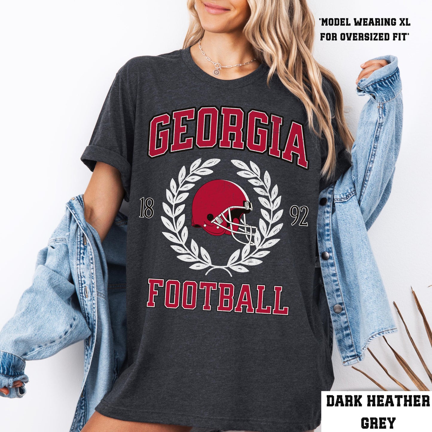 Georgia Football Shirt - College Game Day Shirt, Comfort Colors Bow Tee