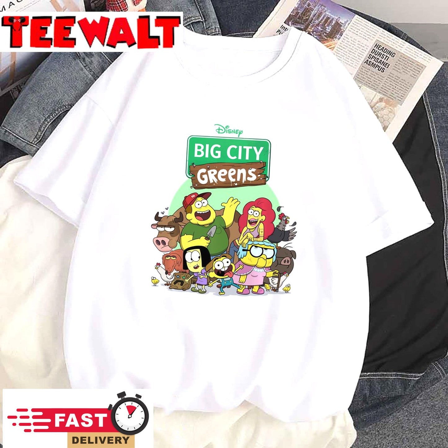 Disney Big City Greens Family Group Sweatshirt