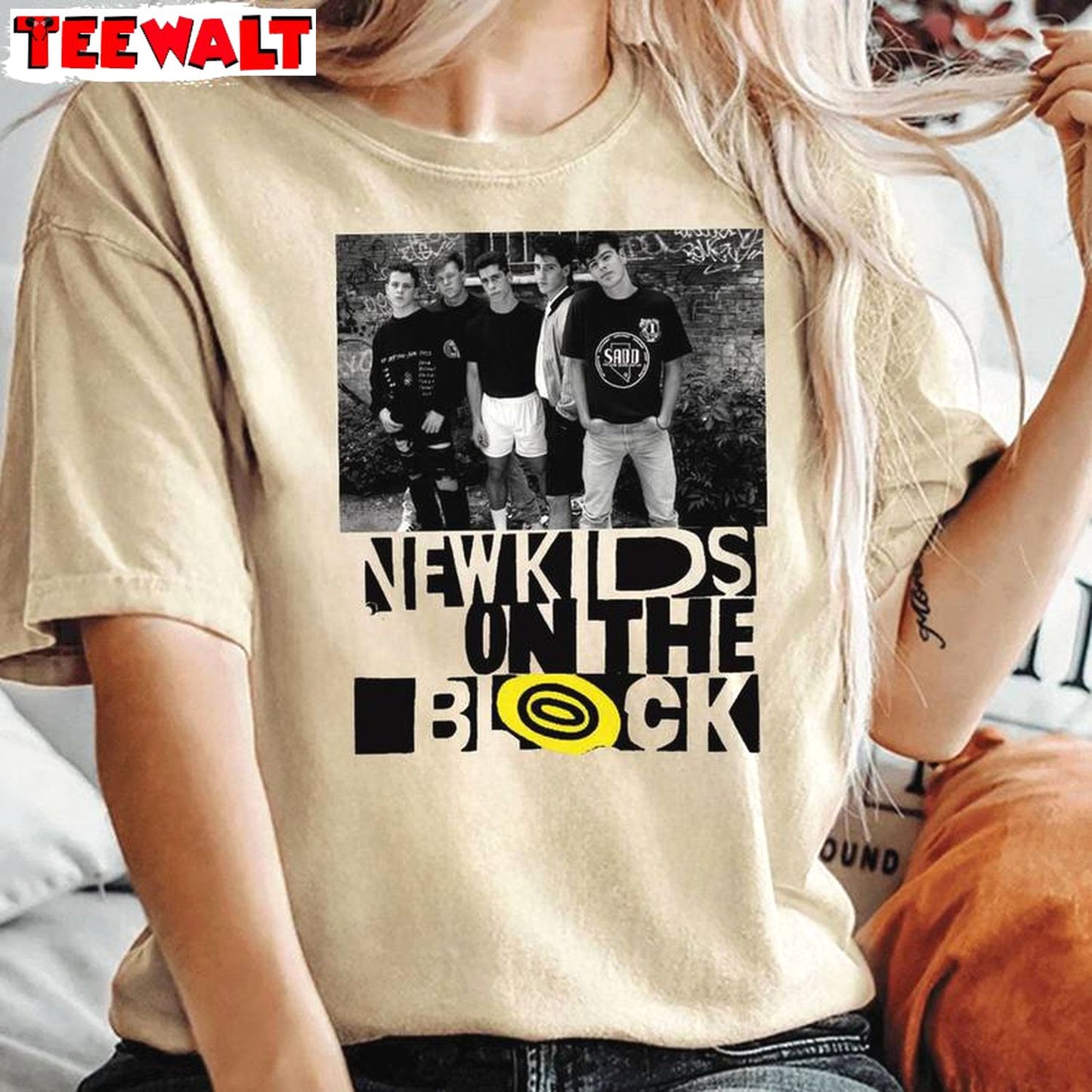 Comfort New Kids On The Block Shirt, Nkotb Vintage Unisex Hoodie Short Sleeve