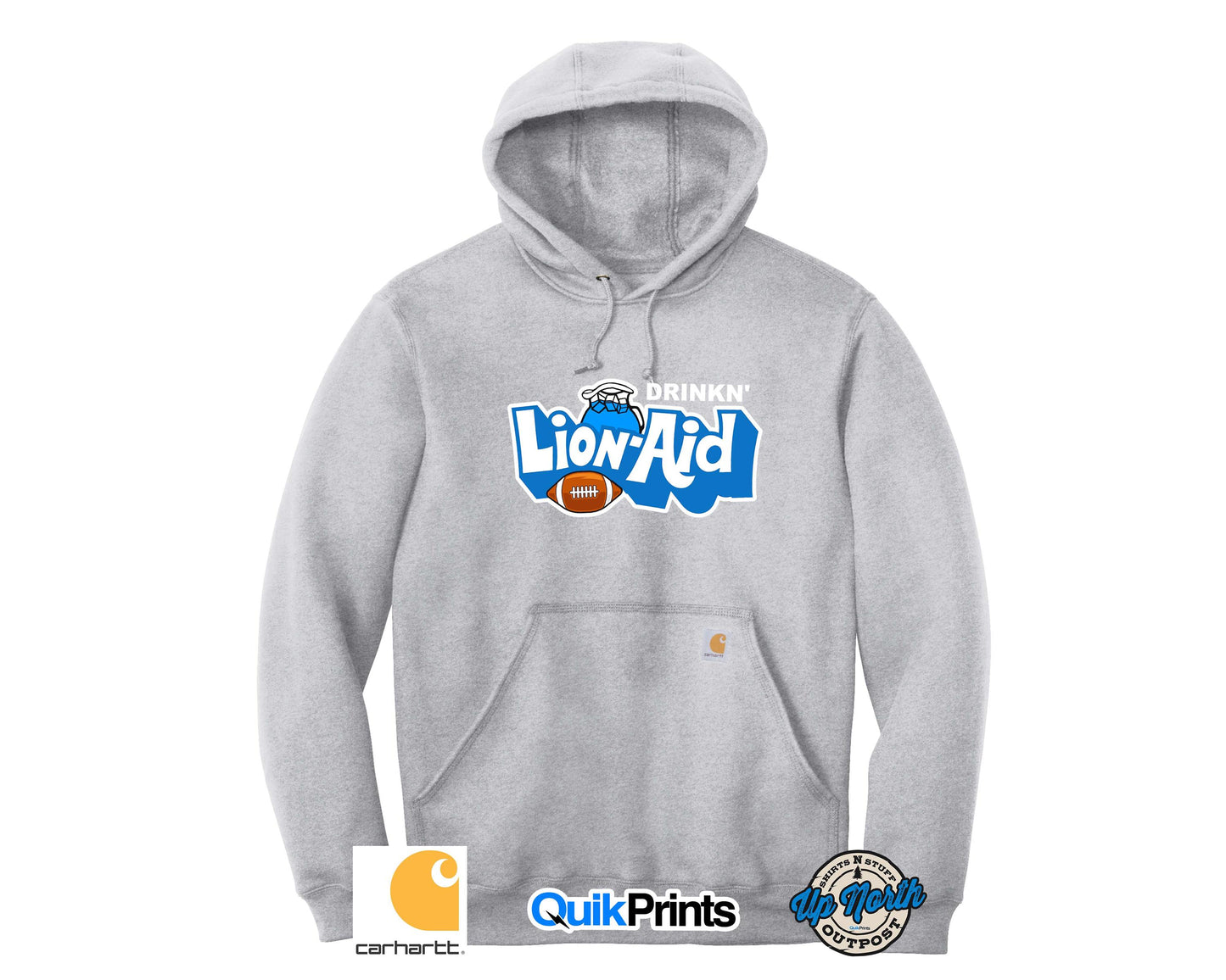 Carhartt Edition Drinkin' Lion-Aid Hoodie Lions Fan Gear