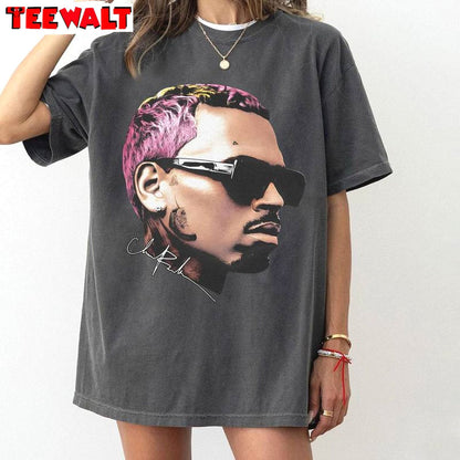 Awesome Chris Brown Breezy Shirt, Unique Chris Brown Concert Short Sleeve Sweater