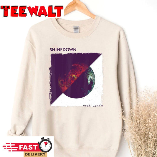 Shinedown Planet Zero White T-Shirt