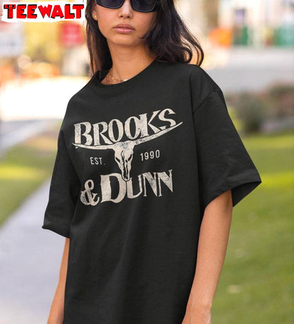 Comfort Brooks And Dunn Shirt, Western Music Inspirational Tee Tops Crewneck