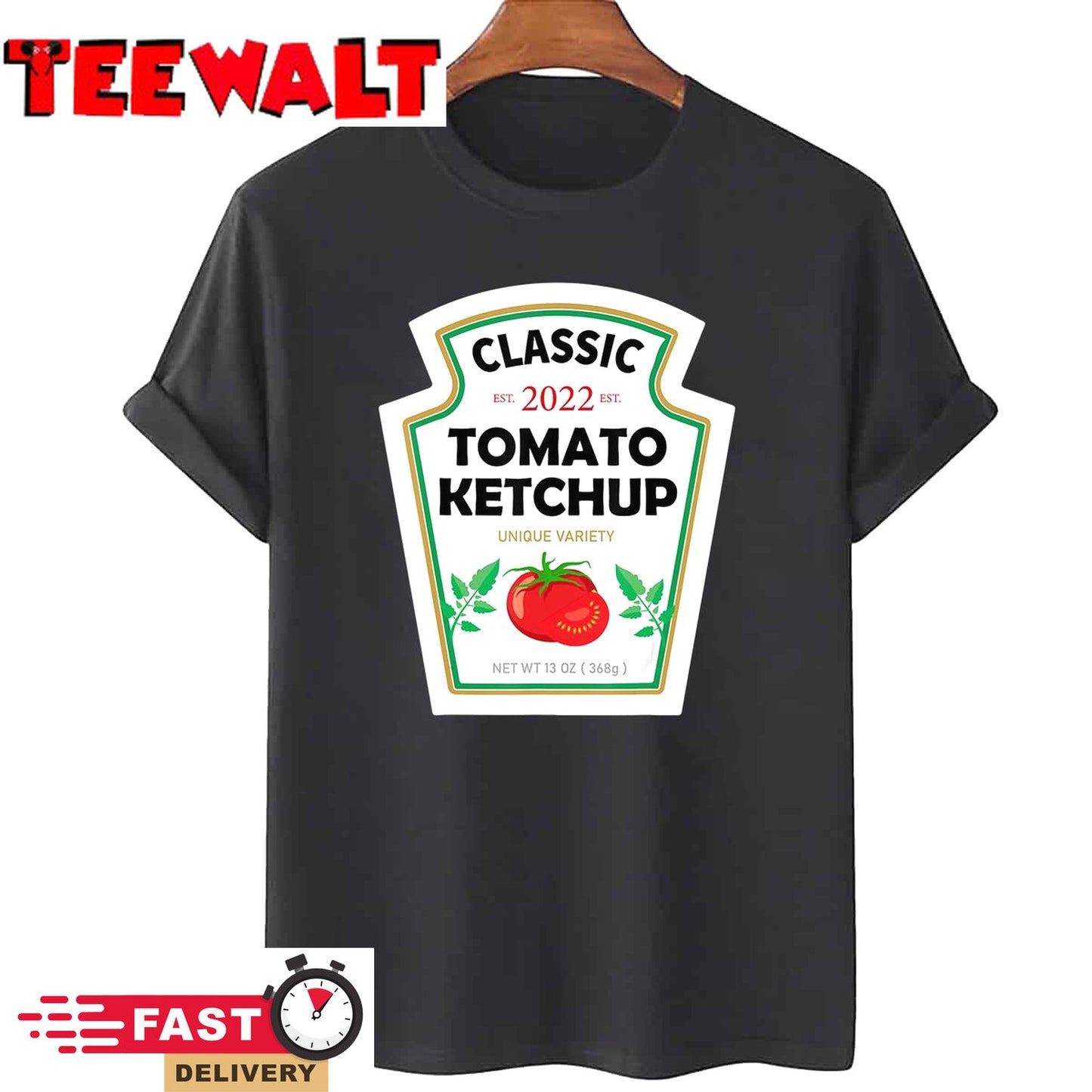 Red Ketchup DIY Costume Matching Couples Groups Halloween T-Shirt