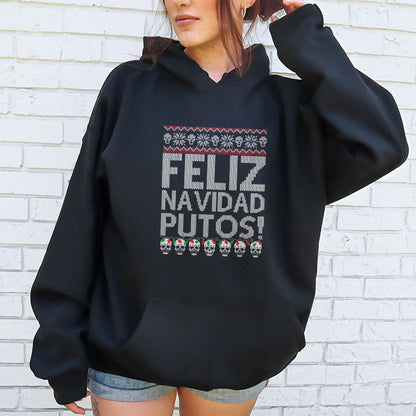 Feliz Navidad Putos Ugly Christmas Shirt