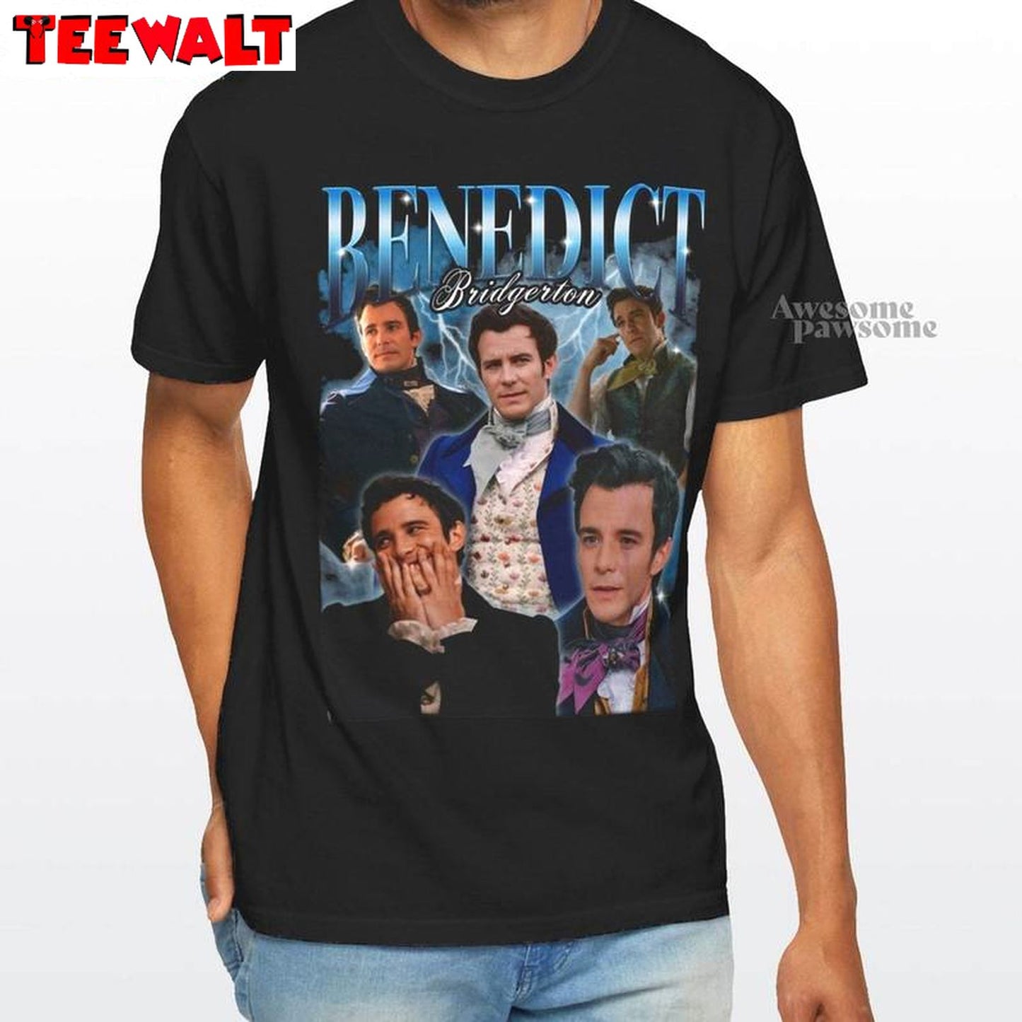 Benedict Bridgerton Cool Design Shirt, Limited Bridgerton Actor Short Sleeve