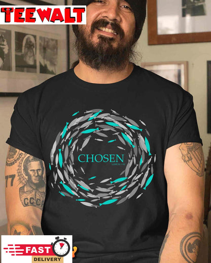 CHOSEN x Fish Swim Against The Current x Bible T-Shirt