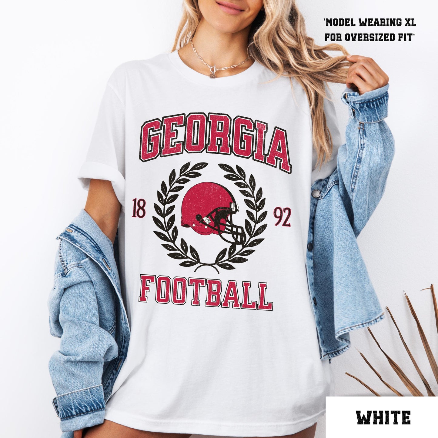 Georgia Football Shirt - College Game Day Shirt, Comfort Colors Bow Tee