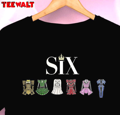 Creative Six The Musical Shirt, New Rare Short Sleeve Long Sleeve Gift For Fans