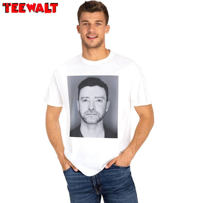 Limited Justin Timberlake Shirt, Comfort Colors Crewneck Long Sleeve Gift For Fan