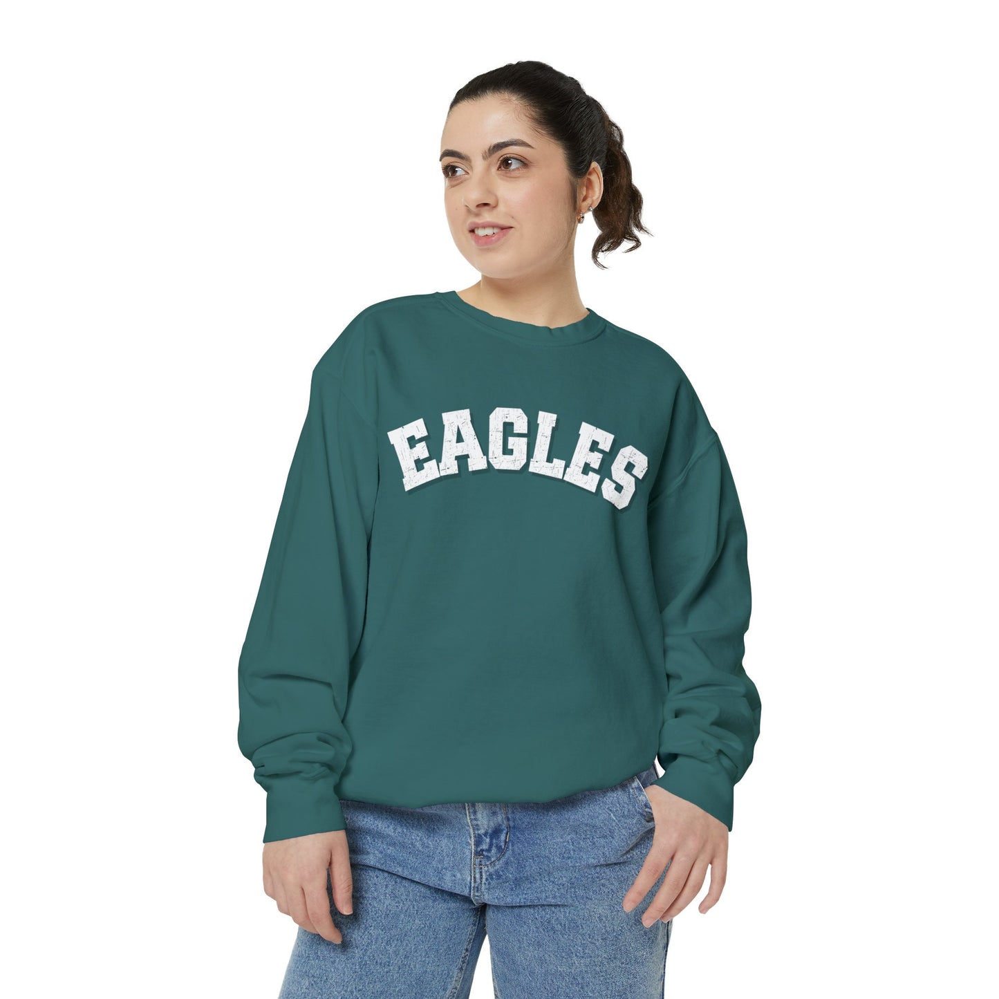 Comfort Colors Eagles Sweatshirt - Philly Crewneck Shirt, Philadelphia Hoodie