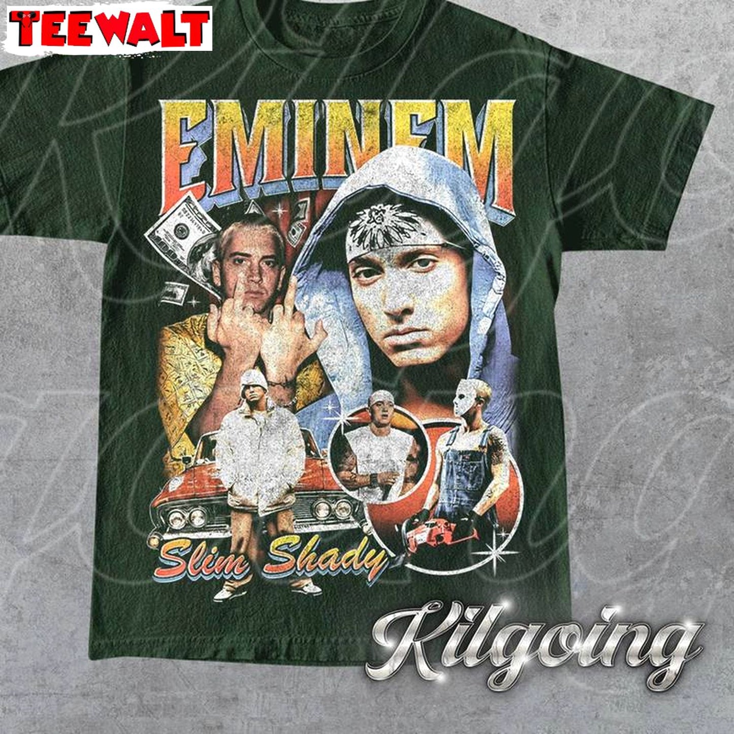 Slim Shady Vintage T Shirt, Creative The Eminem Show Shirt Unisex Hoodie