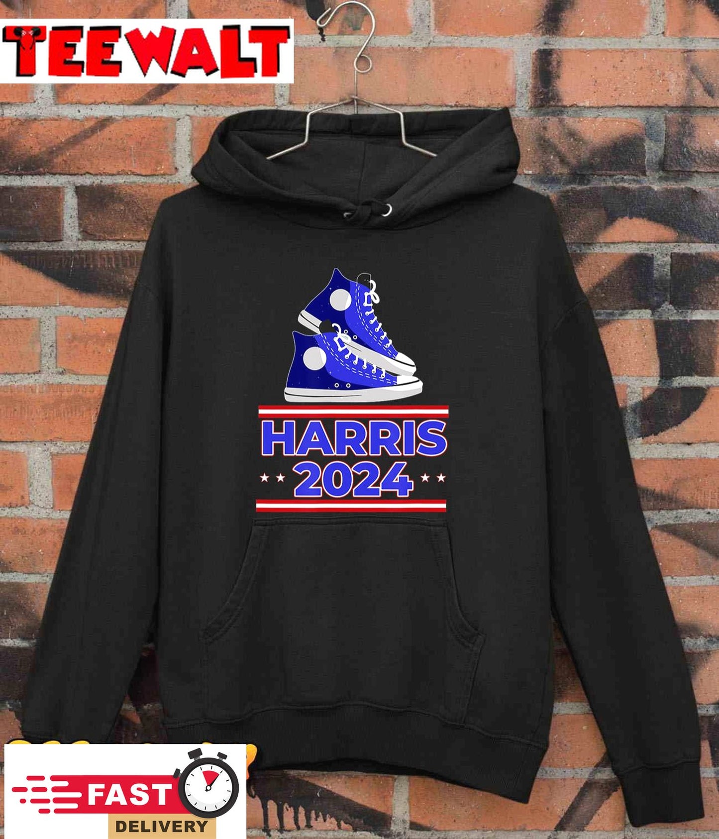 HARRIS 2024 Vote President Kamala Election Sneakers Meme T-Shirt