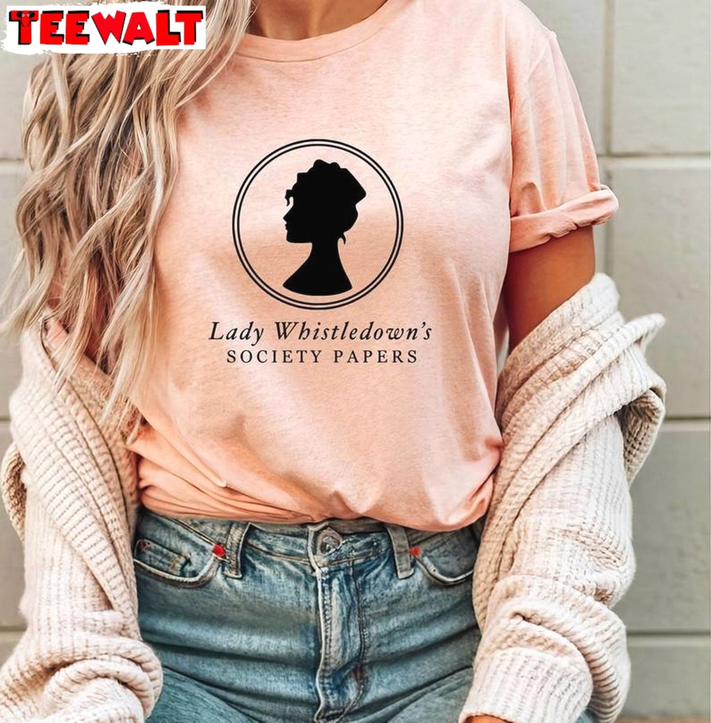 Must Have Lady Whistledown Shirt, Spill The Tea Inspirational Crewneck Long Sleeve