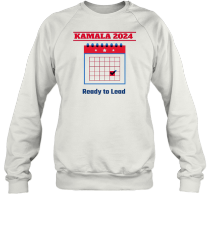 Kamala 2024 Ready To Lead T-Shirt