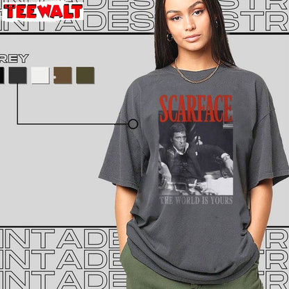 Limited Al Pacino T Shirt , Trendy Scarface Shirt Sweater