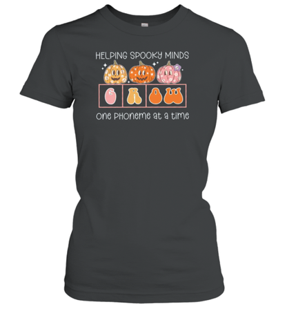 Helping Spooky Minds Grow Teacher T-Shirt