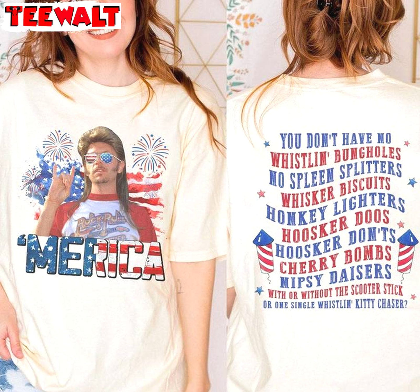 Groovy Joe Dirt 4th Of July Shirt, Funny Merica July 4th Unisex Hoodie Short Sleeve