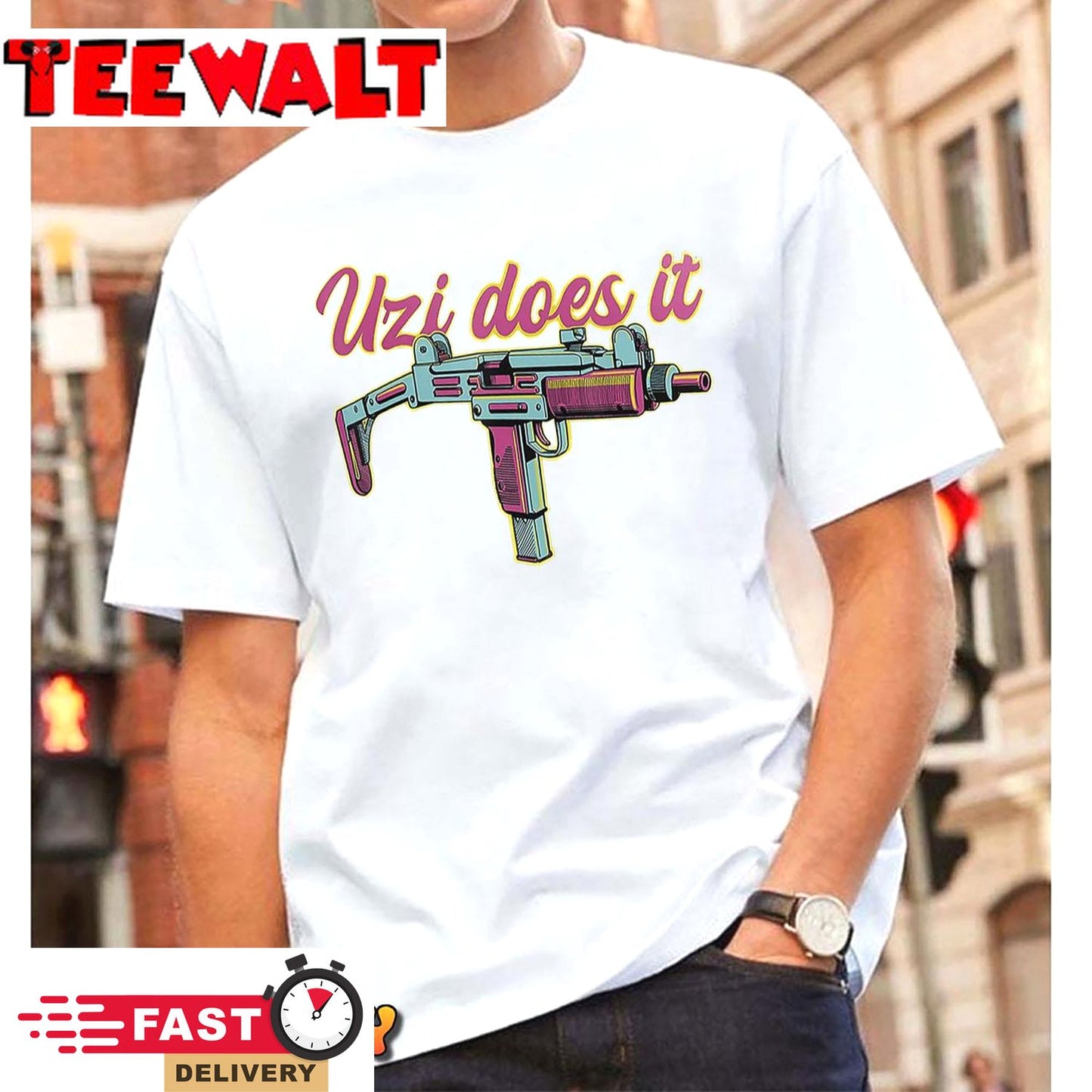 UZI DOES IT T-Shirt