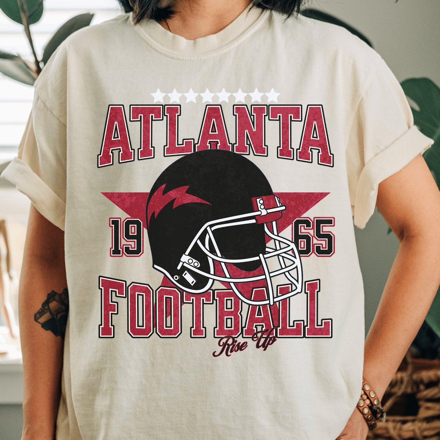 Atlanta Football Shirt - Vintage Falcon Design Retro Gift Sweatshirt