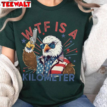 Trendy Wtf Is A Kilometer Meme Shirt, Funny Meme T