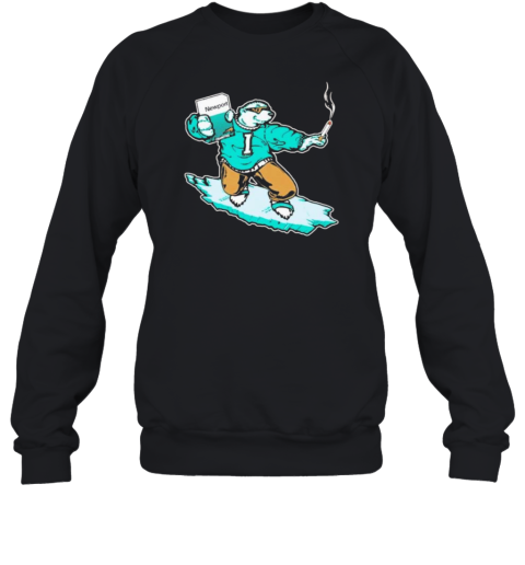 Icee Bear Smoking T-Shirt - Style 2