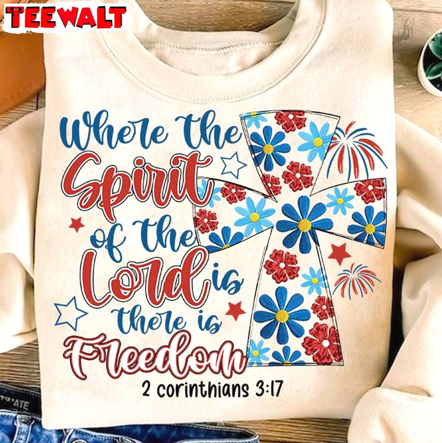 Where The Spirit Of The Lord Is There Is Freedom Limited Shirt, America Sweater