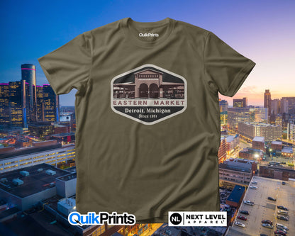 Eastern Market Detroit Farmers Market Premium Custom T-Shirt