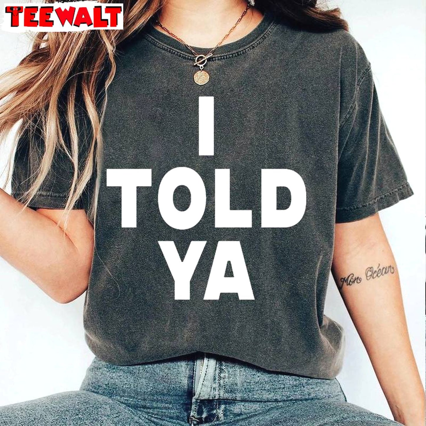 I Told Ya Challengers Zendaya Shirt, Challengers Movie Unisex Hoodie Short Sleeve