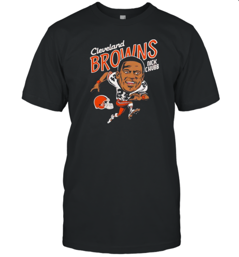 Cleveland Browns Football Nick Chubb Caricature T-Shirt