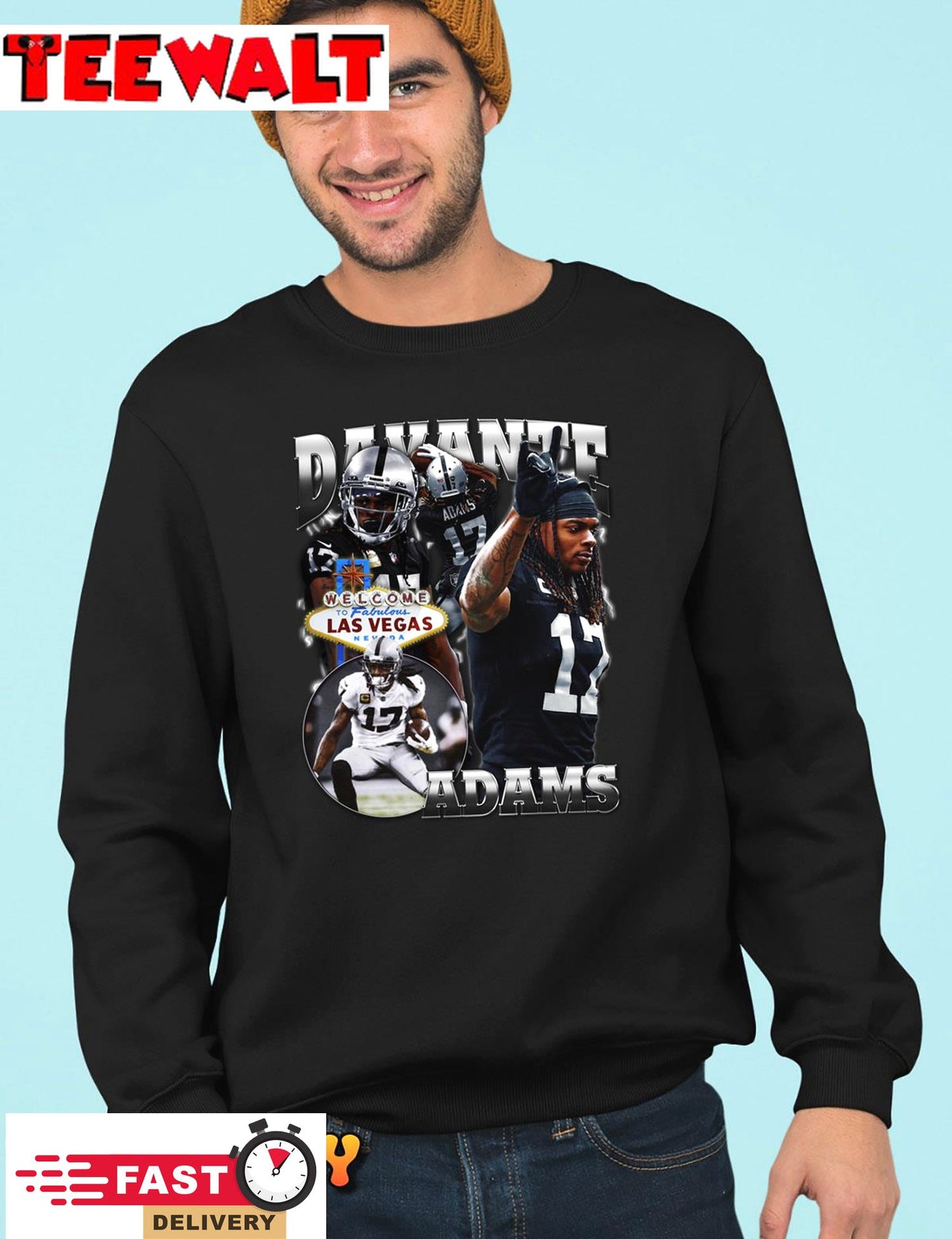 Davante Adams Las Vegas Raiders 90s Bootleg Unisex T-Shirt