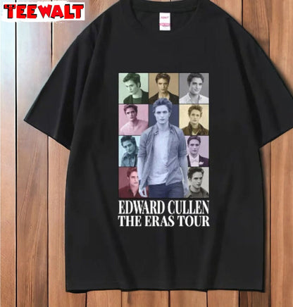 Cool Design Edward Cullen Shirt, Twilight Saga The Eras Tour T Shirt Long Sleeve